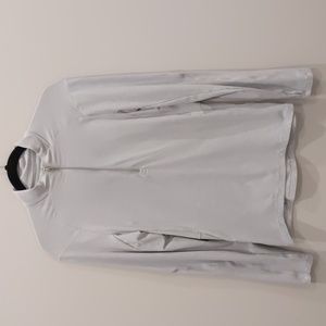 Lululemon | men's surge half zip long sleeve gray